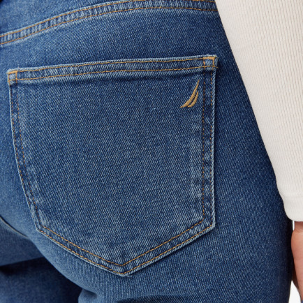 Nautica Kadın Mavi İspanyol Paça Pantolon Nautica Kadın Mavi İspanyol Paça Pantolon