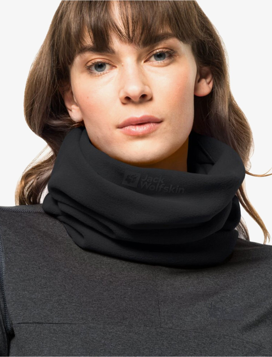 Jack Wolfskin Real Stuff Unisex Siyah Boyunluk Jack Wolfskin Real Stuff Unisex Siyah Boyunluk