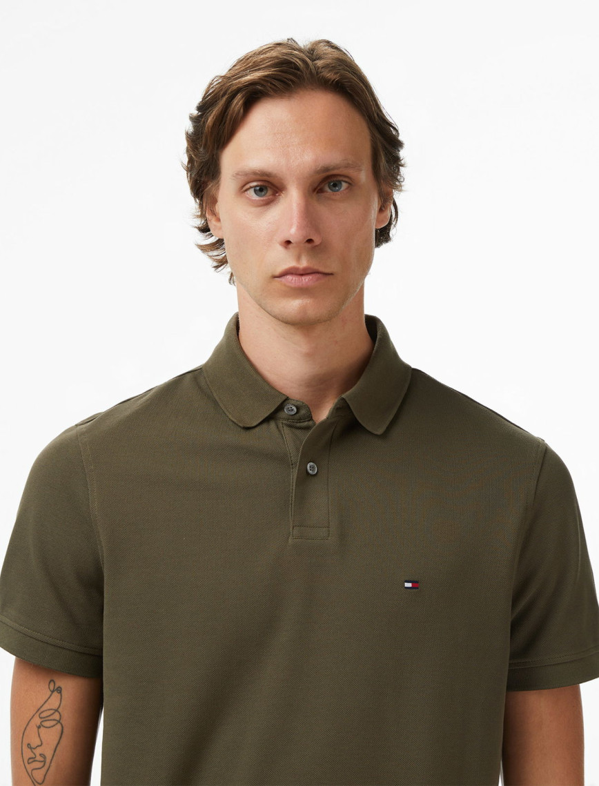 Tommy Hilfiger Erkek Haki Polo Tommy Hilfiger Erkek Haki Polo