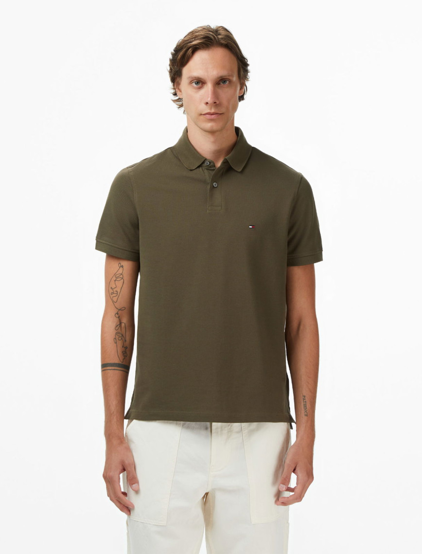 Tommy Hilfiger Erkek Haki Polo Tommy Hilfiger Erkek Haki Polo