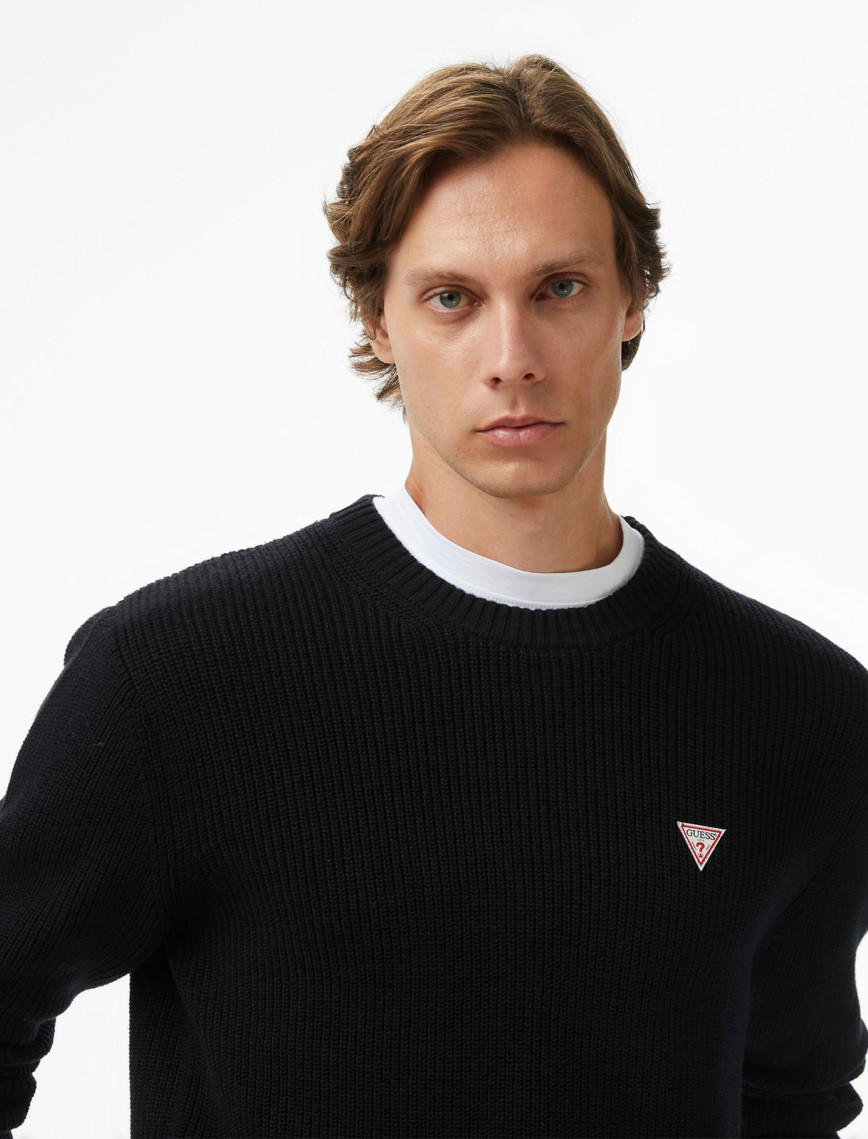 Guess Erkek Siyah Triko Guess Erkek Siyah Triko