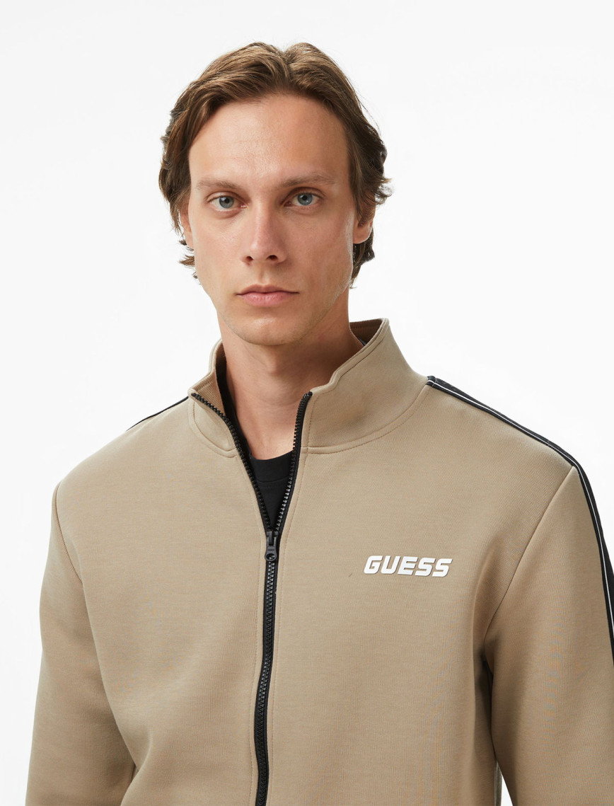 Guess Mickey Erkek Bej Sweatshirt Guess Mickey Erkek Bej Sweatshirt