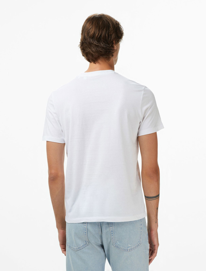 Guess 3'lü Erkek Beyaz T-Shirt Guess 3'lü Erkek Beyaz T-Shirt