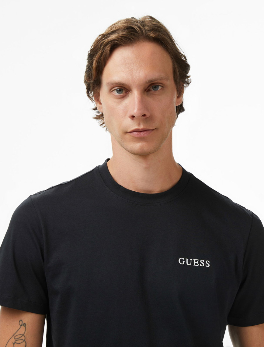 Guess 3'lü Erkek Siyah T-Shirt Guess 3'lü Erkek Siyah T-Shirt