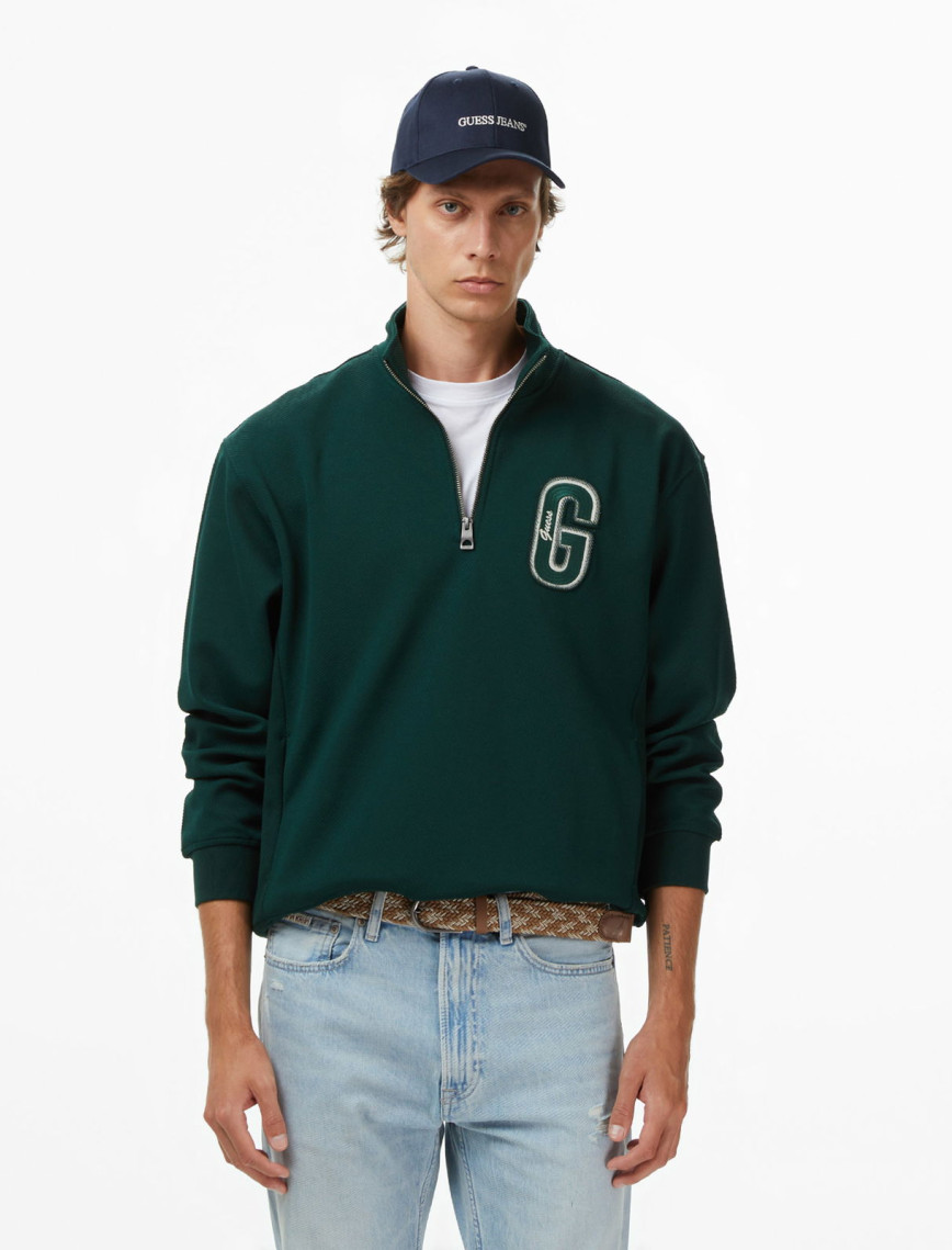 Guess Harris Erkek Yeşil Sweatshirt Guess Harris Erkek Yeşil Sweatshirt