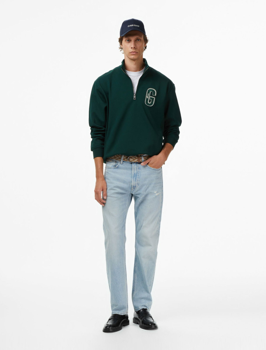 Guess Harris Erkek Yeşil Sweatshirt Guess Harris Erkek Yeşil Sweatshirt