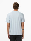 Calvin Klein Supima Chest Crewneck Erkek Mavi T-Shirt