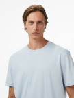 Calvin Klein Supima Chest Crewneck Erkek Mavi T-Shirt