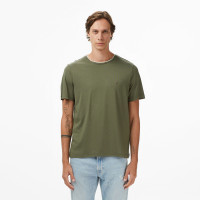 Tommy Hilfiger Cotton Modal Erkek Yeşil T-Shirt Tommy Hilfiger Cotton Modal Erkek Yeşil T-Shirt