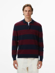 Tommy Hilfiger Knitted Rugby Casual Erkek Mavi Hırka Tommy Hilfiger Knitted Rugby Casual Erkek Mavi Hırka