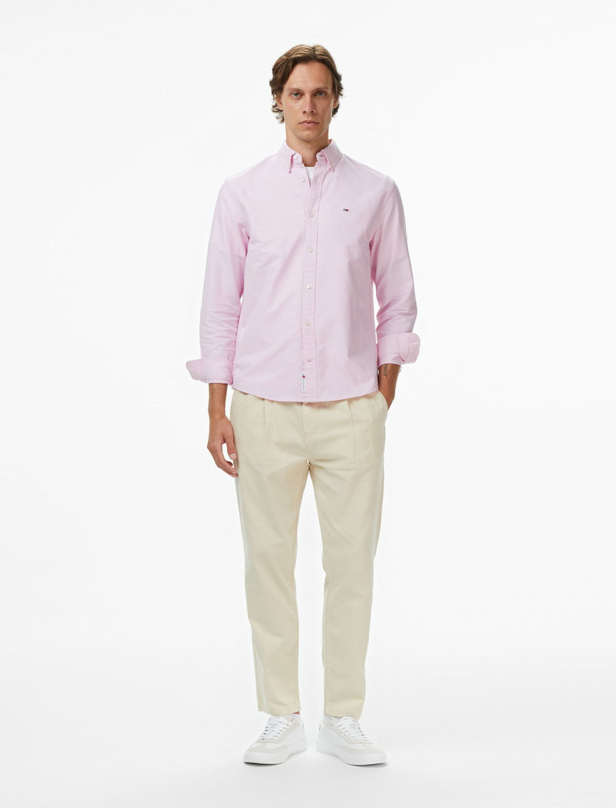 Tommy Hilfiger İsaac Light Cotton Erkek Bej Pantolon Tommy Hilfiger İsaac Light Cotton Erkek Bej Pantolon