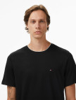 Tommy Hilfiger Cotton Modal Erkek Siyah T-Shirt Tommy Hilfiger Cotton Modal Erkek Siyah T-Shirt