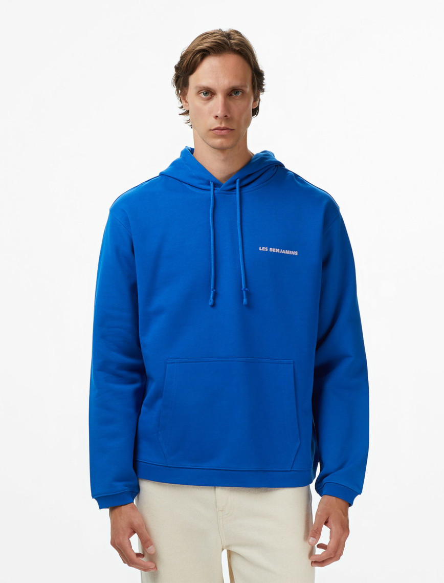 Les Benjamins 014 Erkek Mavi Sweatshirt Les Benjamins 014 Erkek Mavi Sweatshirt