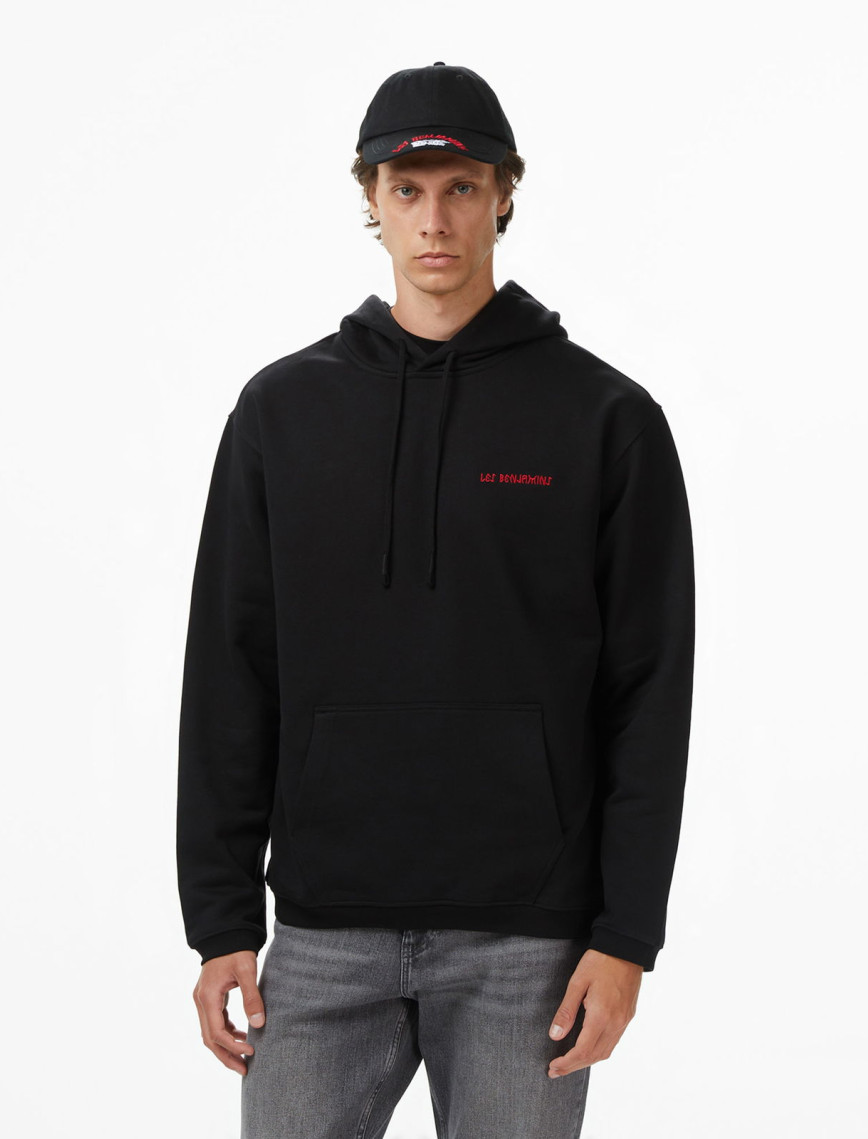 Les Benjamins 019 Erkek Siyah Sweatshirt Les Benjamins 019 Erkek Siyah Sweatshirt