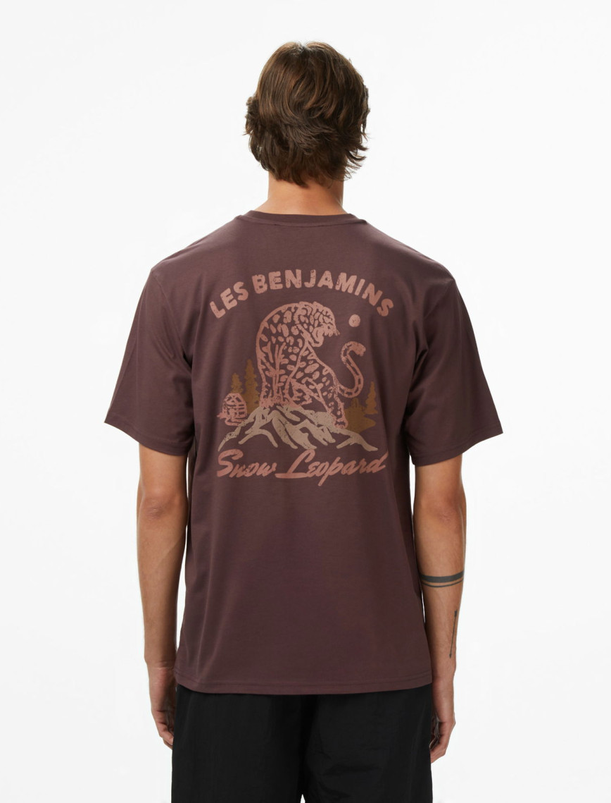 Les Benjamins Relaxed 010 Erkek Kahverengi T-Shirt Les Benjamins Relaxed 010 Erkek Kahverengi T-Shirt