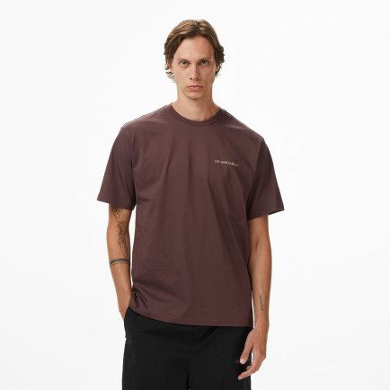 Les Benjamins Relaxed 010 Erkek Kahverengi T-Shirt Les Benjamins Relaxed 010 Erkek Kahverengi T-Shirt