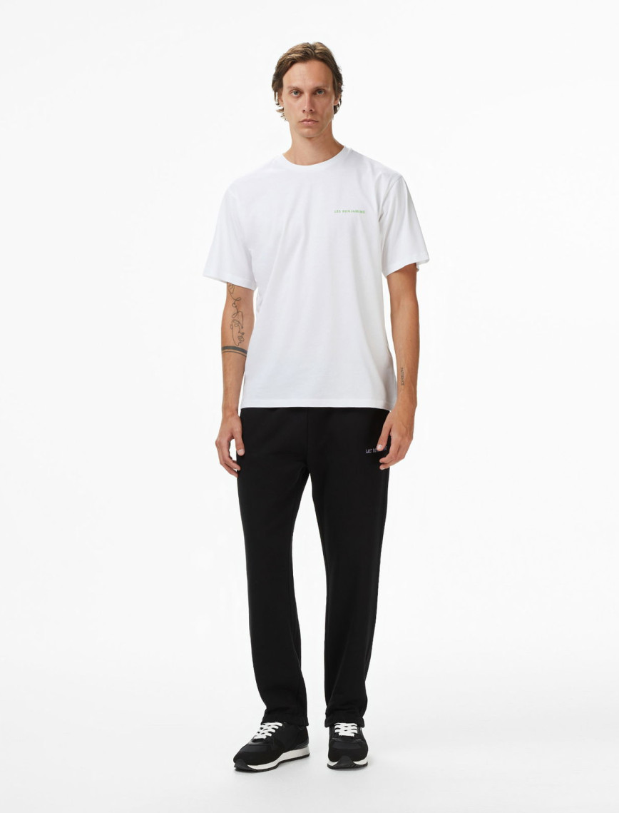 Les Benjamins Relaxed 017 Erkek Beyaz T-Shirt Les Benjamins Relaxed 017 Erkek Beyaz T-Shirt