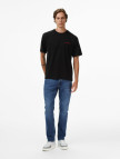 Les Benjamins Relaxed 026 Erkek Siyah T-Shirt Les Benjamins Relaxed 026 Erkek Siyah T-Shirt