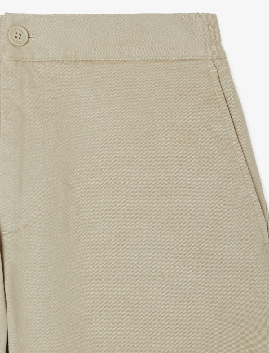 Lacoste Erkek Slim Fit Kahverengi Chino Pantolon Lacoste Erkek Slim Fit Kahverengi Chino Pantolon