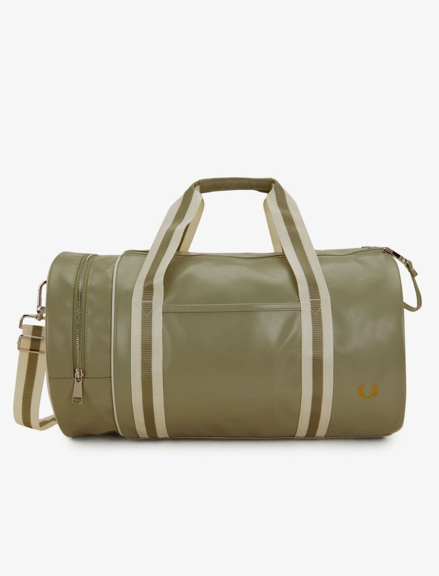 Fred Perry Classic Barrel Unisex Yeşil Çanta Fred Perry Classic Barrel Unisex Yeşil Çanta