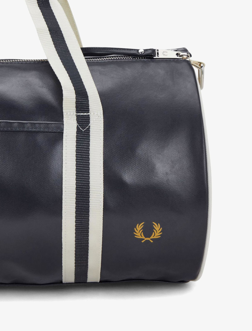 Fred Perry Classic Barrel Unisex Lacivert Çanta Fred Perry Classic Barrel Unisex Lacivert Çanta