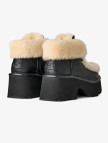 UGG Esmee Leather Lace Up Kadın Siyah Bot UGG Esmee Leather Lace Up Kadın Siyah Bot