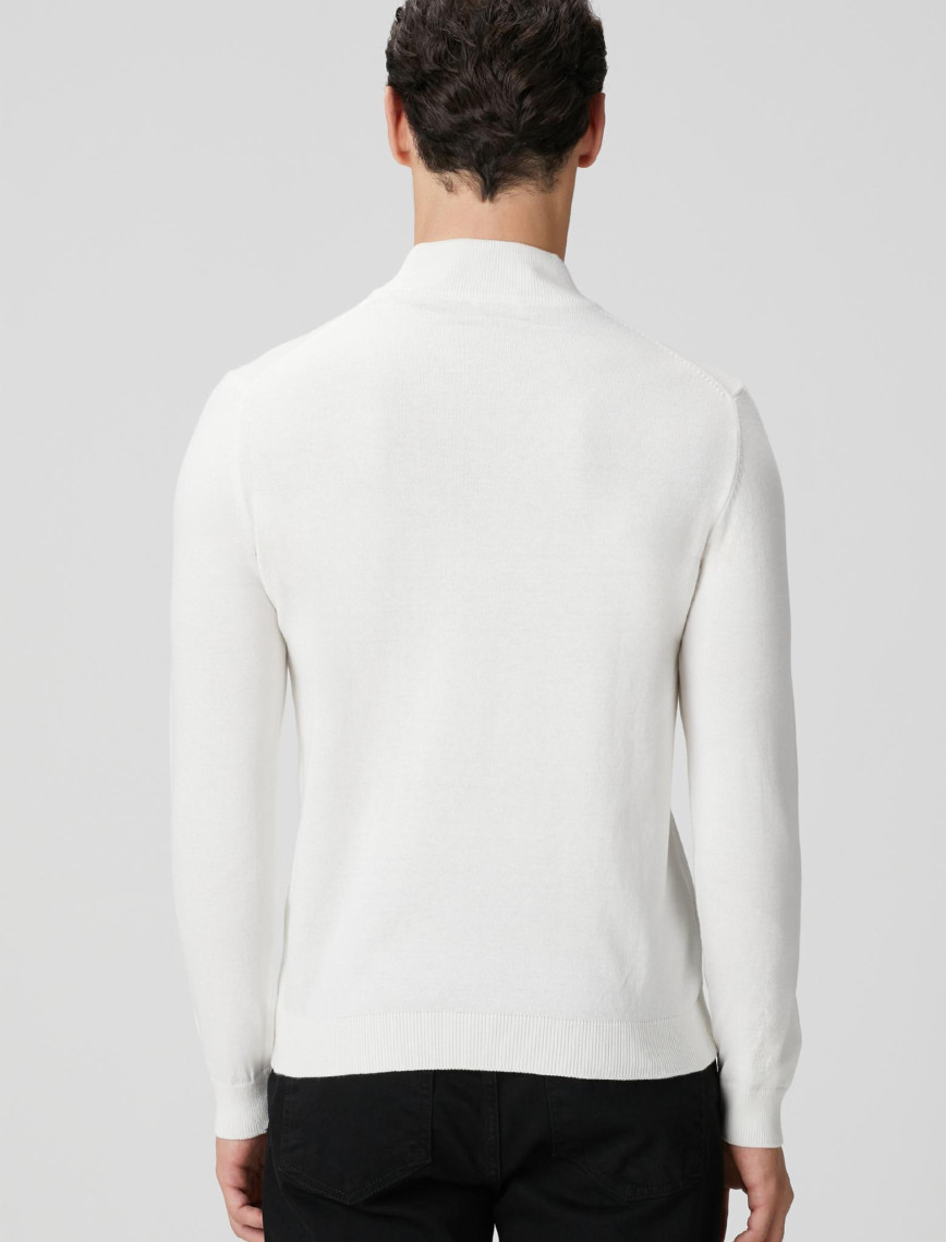 Network Erkek Kırık Beyaz Kazak Network Erkek Kırık Beyaz Kazak