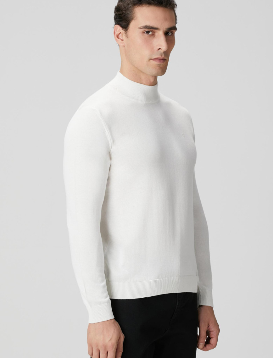 Network Erkek Kırık Beyaz Kazak Network Erkek Kırık Beyaz Kazak