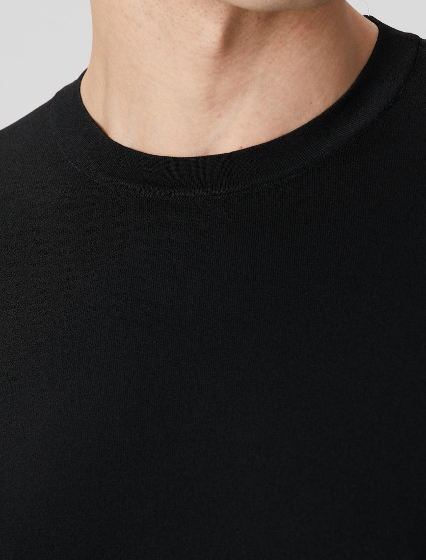 Network Erkek Siyah Basic Triko Kazak Network Erkek Siyah Basic Triko Kazak