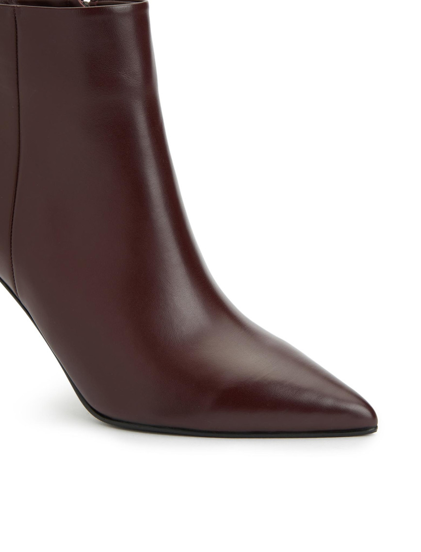 Divarese Kadın Bordo Deri Bot Divarese Kadın Bordo Deri Bot