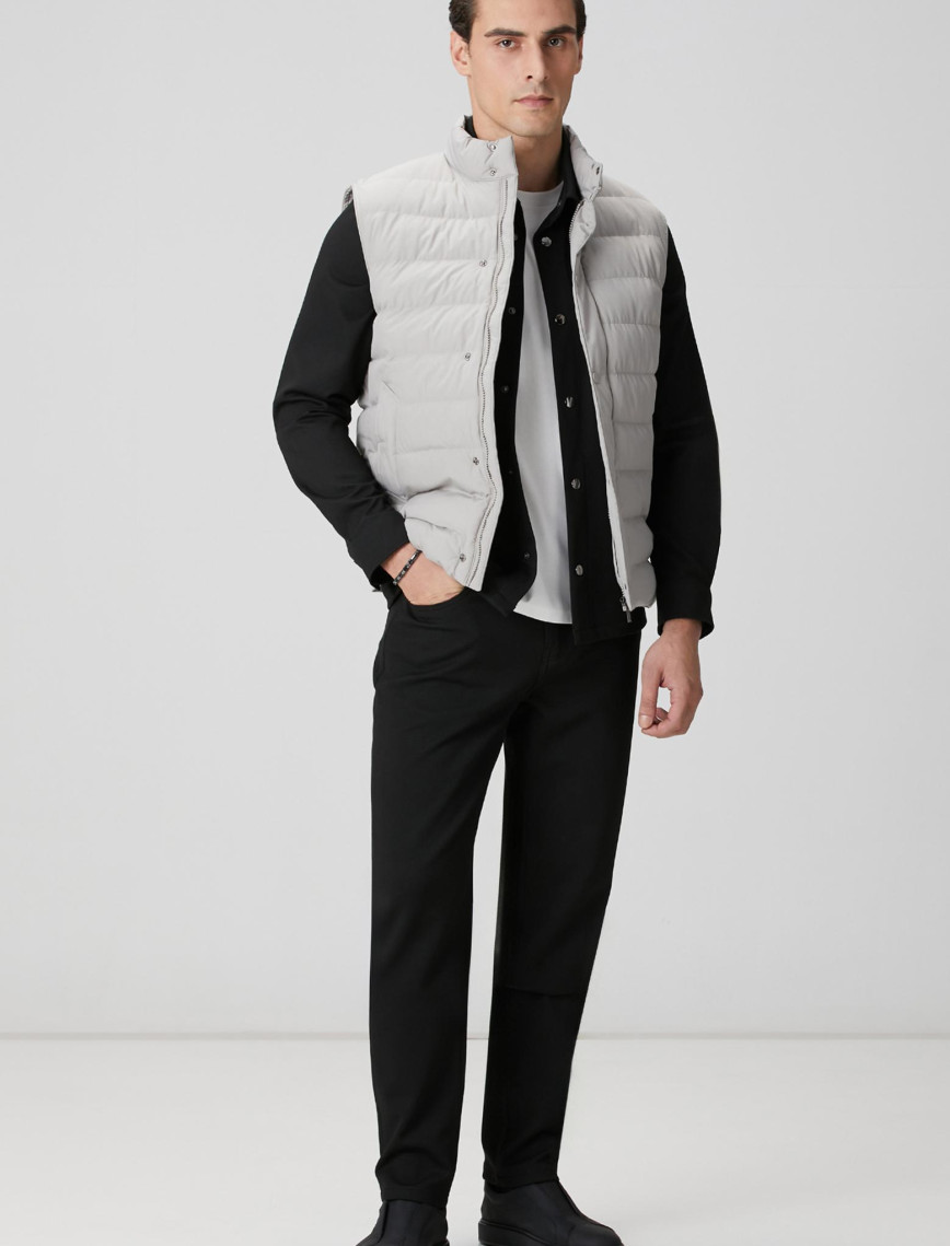 Network Erkek Kırık Beyaz Basic T-shirt Network Erkek Kırık Beyaz Basic T-shirt