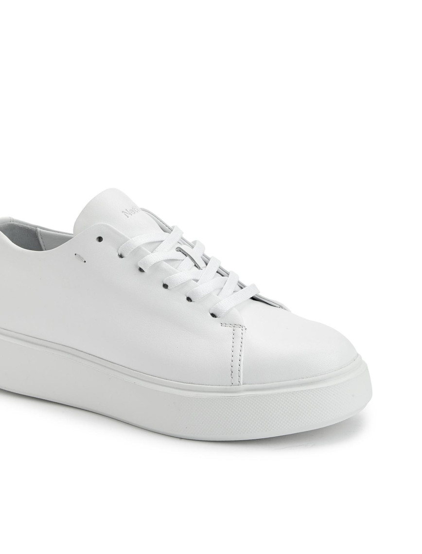 Network Kadın Beyaz Deri Sneaker Network Kadın Beyaz Deri Sneaker