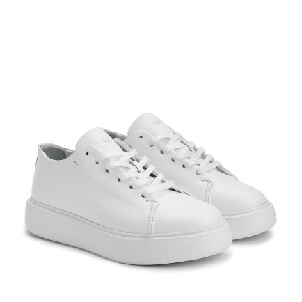 Network Kadın Beyaz Deri Sneaker