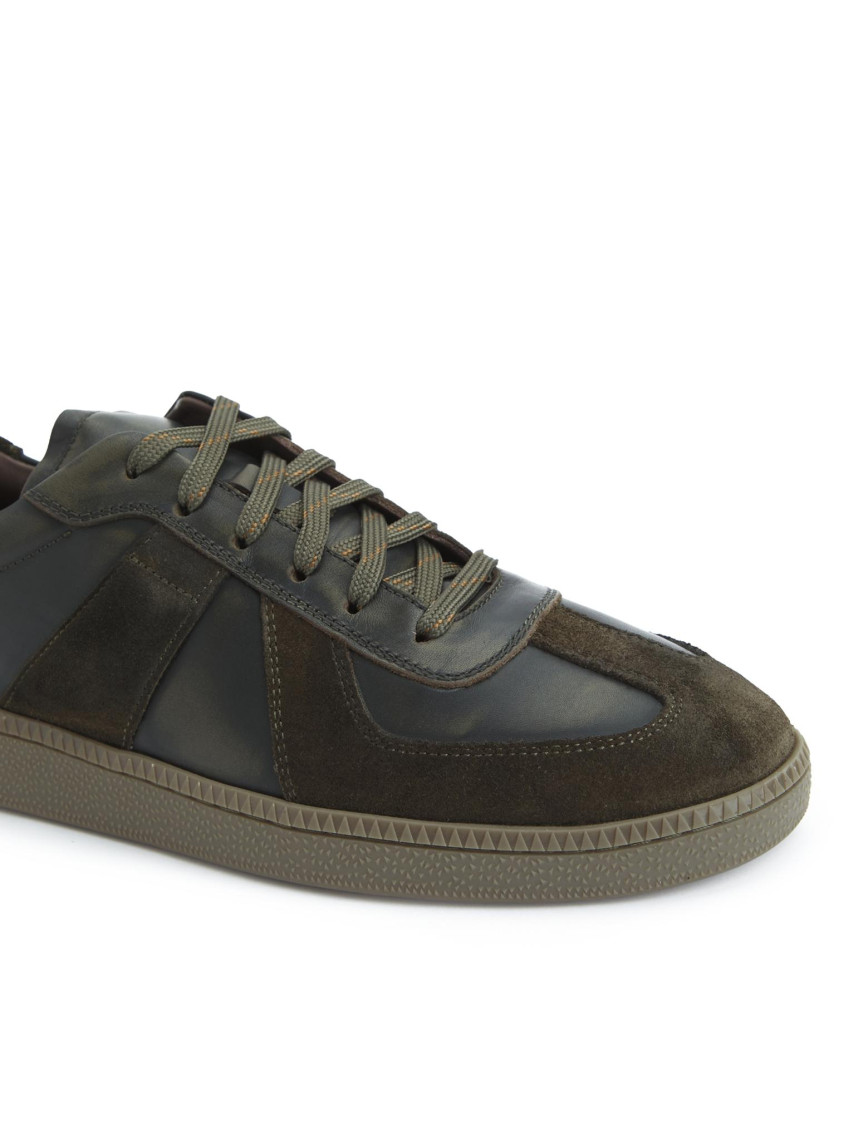 Divarese Erkek Haki Süet Detaylı Sneaker Divarese Erkek Haki Süet Detaylı Sneaker