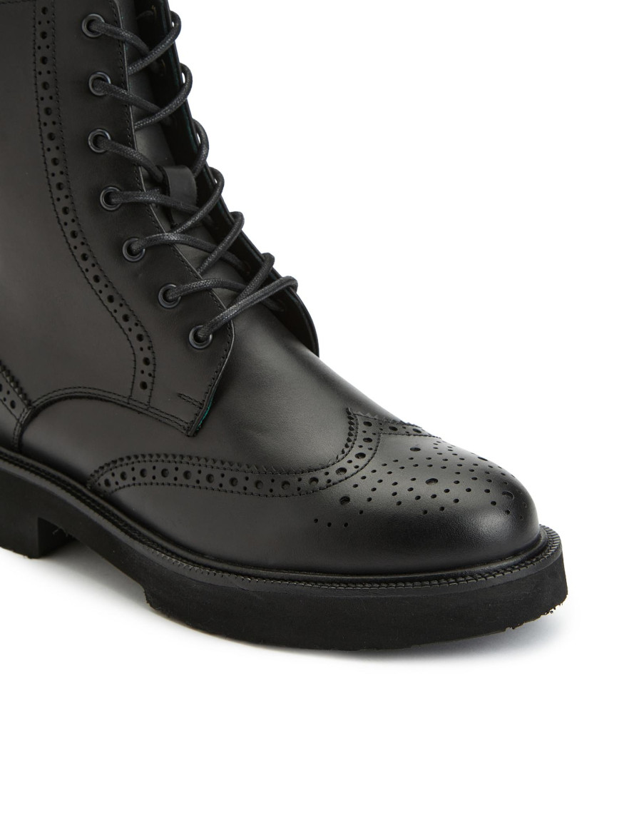 George Hogg Kadın Siyah Deri Bot George Hogg Kadın Siyah Deri Bot