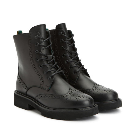 George Hogg Kadın Siyah Deri Bot George Hogg Kadın Siyah Deri Bot