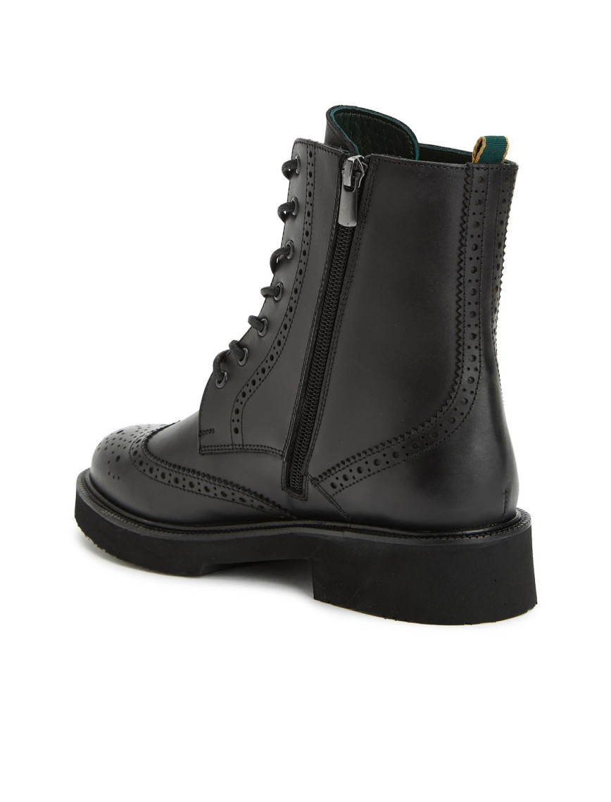 George Hogg Kadın Siyah Deri Bot George Hogg Kadın Siyah Deri Bot