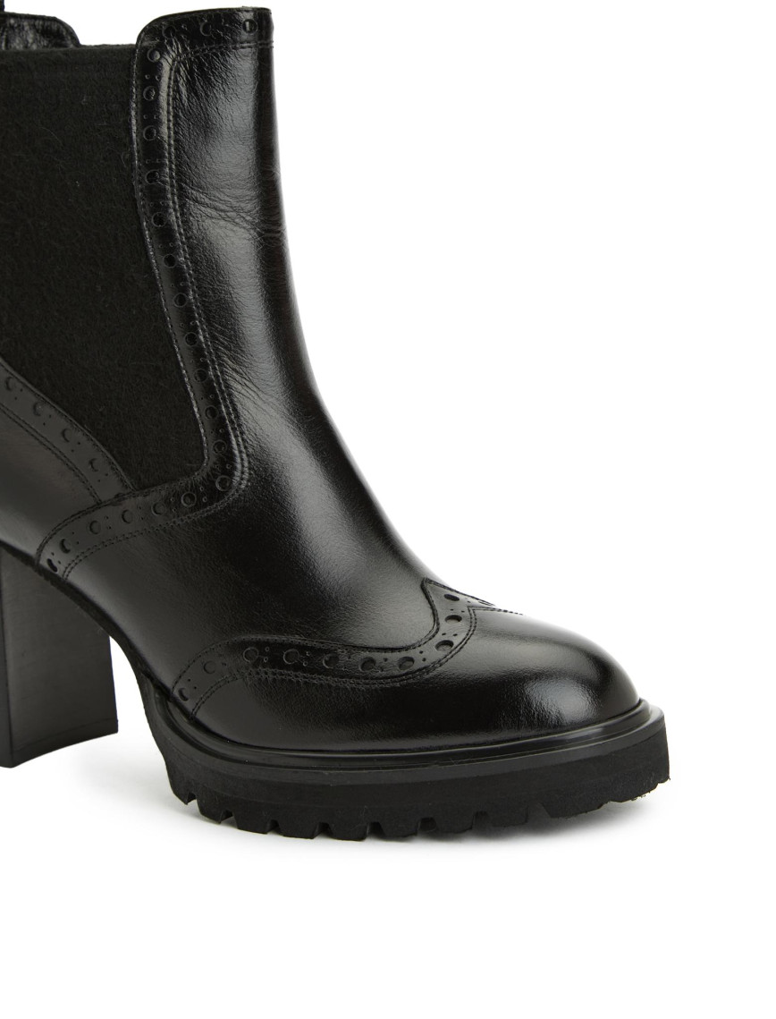 George Hogg Kadın Siyah Deri Bot George Hogg Kadın Siyah Deri Bot