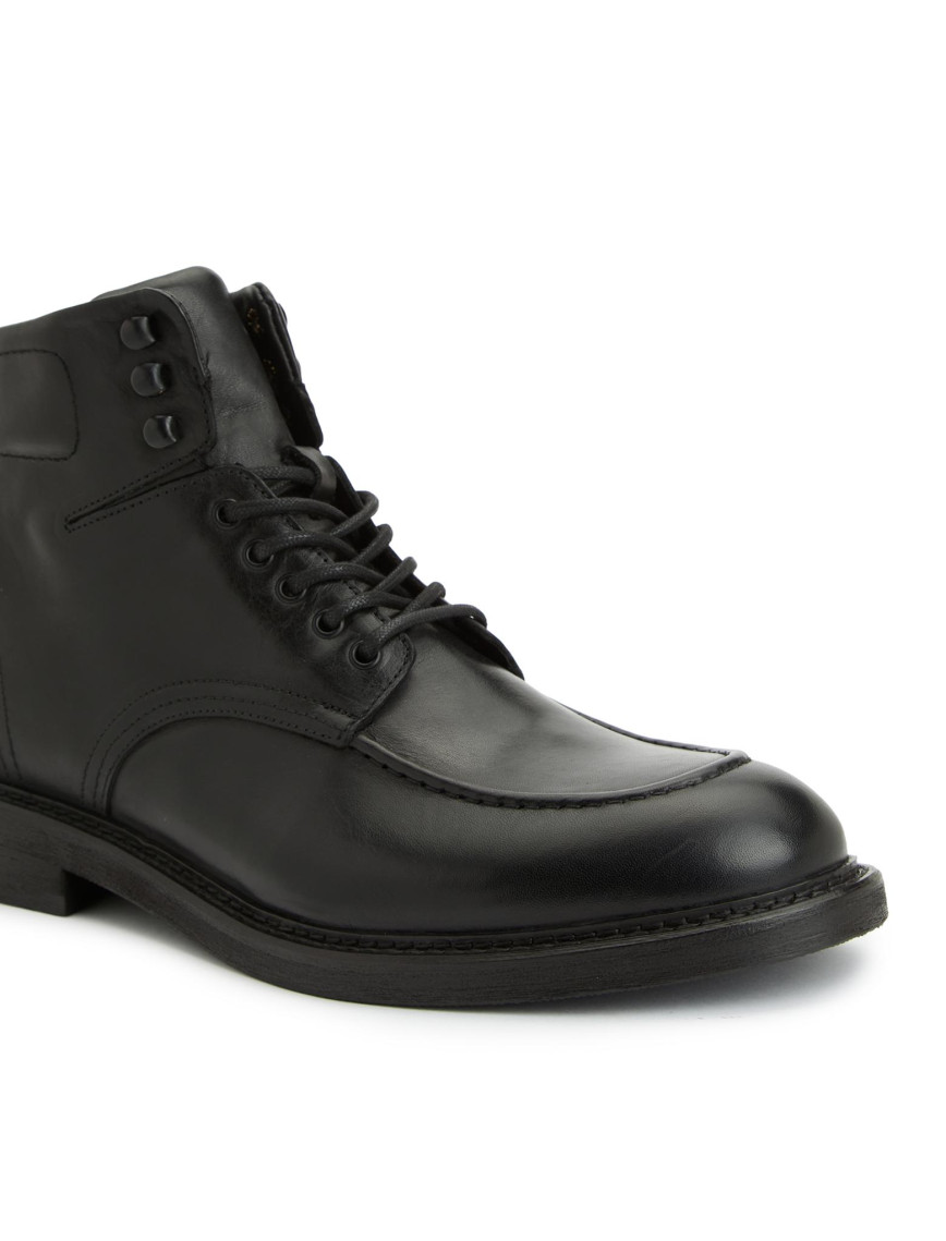 George Hogg Erkek Siyah Deri Bot George Hogg Erkek Siyah Deri Bot