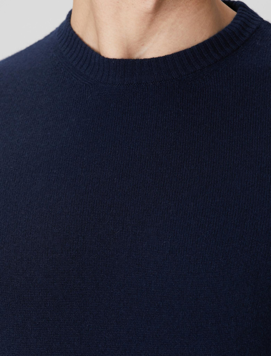 Network Erkek Lacivert Limited Kaşmir Triko Kazak Network Erkek Lacivert Limited Kaşmir Triko Kazak