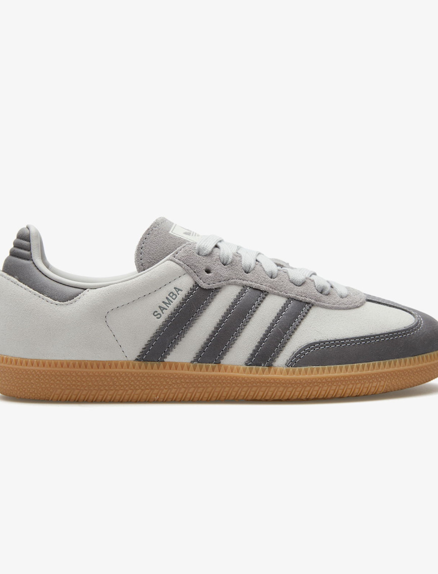 adidas X House of Superstep Samba OG Unisex Gri Spor Ayakkabı adidas X House of Superstep Samba OG Unisex Gri Spor Ayakkabı