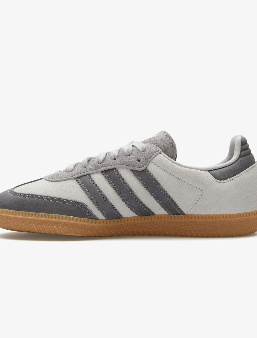 adidas X House of Superstep Samba OG Unisex Gri Spor Ayakkabı adidas X House of Superstep Samba OG Unisex Gri Spor Ayakkabı