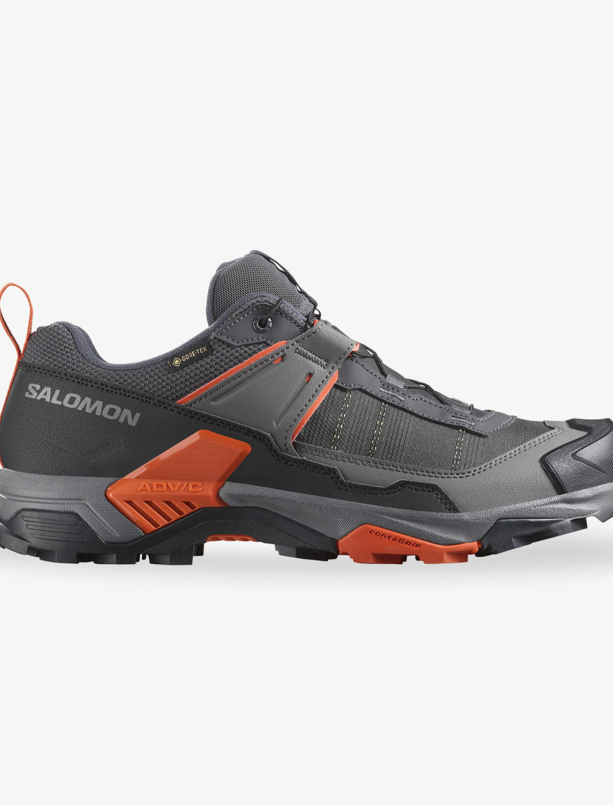 Salomon X Ultra 5 Gore Tex Erkek Gri Outdoor Ayakkabı Salomon X Ultra 5 Gore Tex Erkek Gri Outdoor Ayakkabı