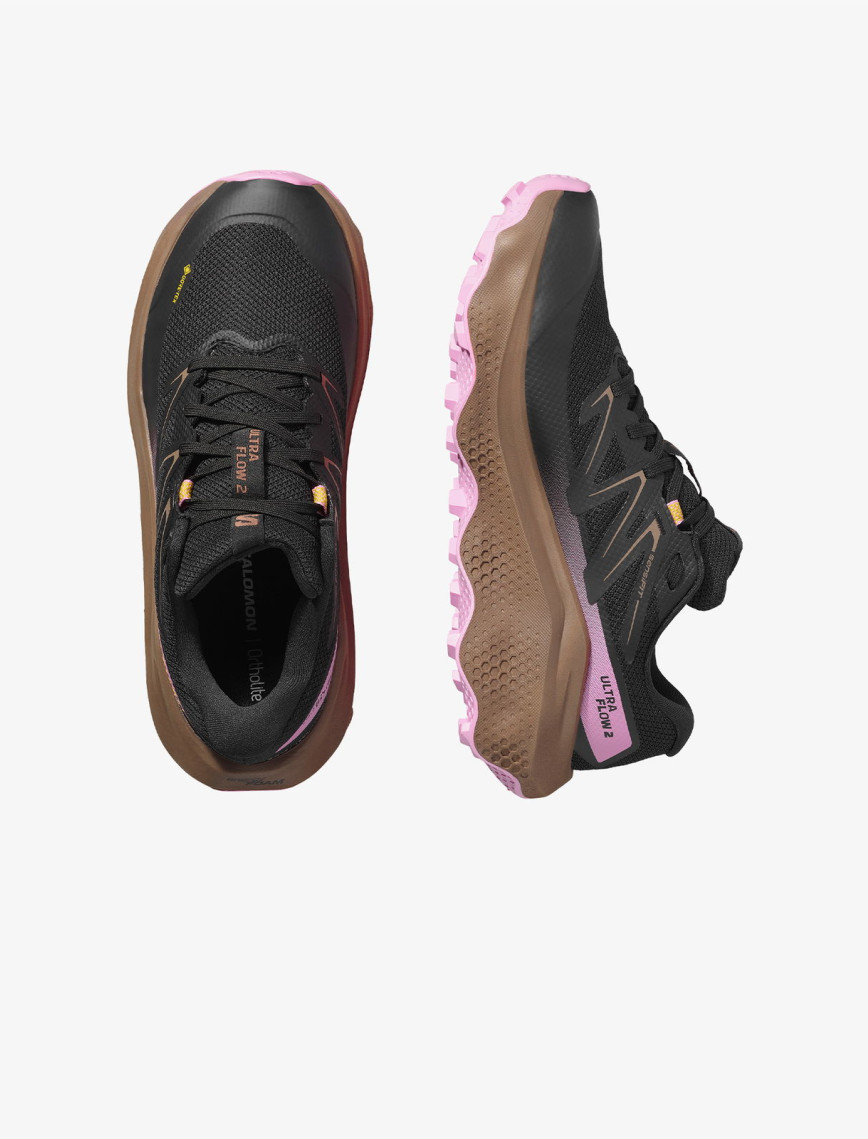 Salomon Ultra Flow 2 Gore Tex Kadın Siyah Koşu Ayakkabısı Salomon Ultra Flow 2 Gore Tex Kadın Siyah Koşu Ayakkabısı