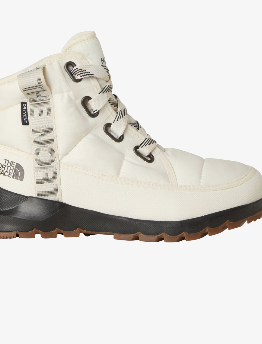 The North Face Thermoball Lace Up Luxe Su Geçirmez Kadın Beyaz Bot