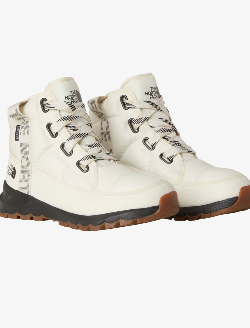 The North Face Thermoball Lace Up Luxe Su Geçirmez Kadın Beyaz Bot