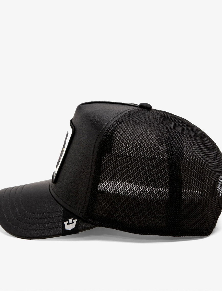 Goorin Bros Shleather Panther Unisex Siyah Şapka Goorin Bros Shleather Panther Unisex Siyah Şapka