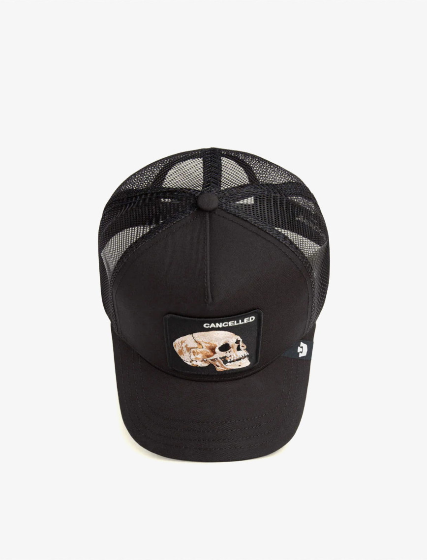 Goorin Bros Cancelled Skull Unisex Siyah Şapka Goorin Bros Cancelled Skull Unisex Siyah Şapka