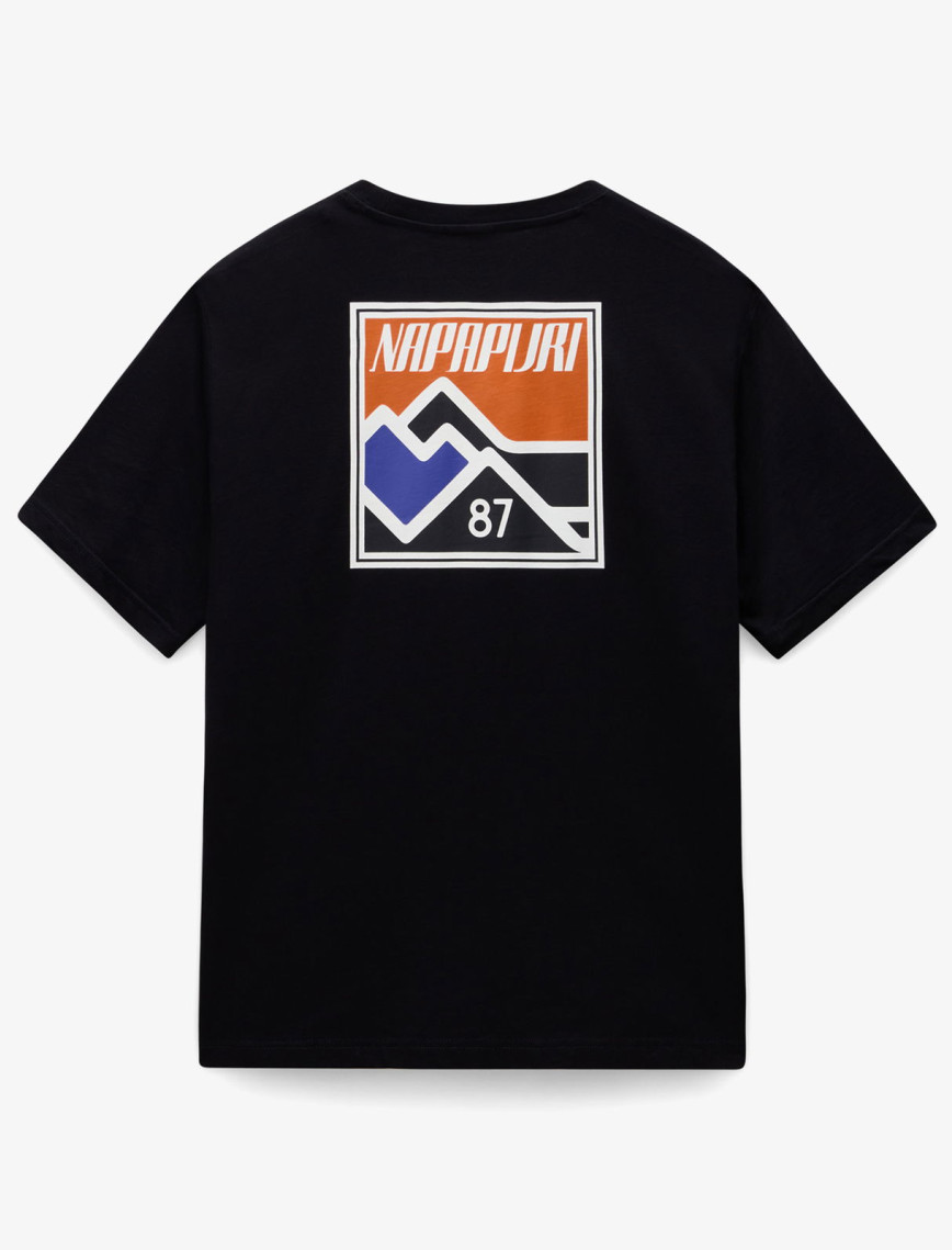 Napapijri S-Guide Erkek Siyah T-Shirt