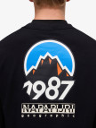 Napapijri S-Montepiana Erkek Siyah T-Shirt